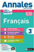 Francais 3e 2022