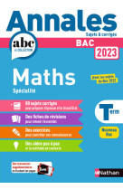 Specialite maths tle annales 2023