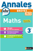 Maths brevet 2023 non corrige