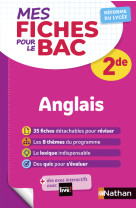 Mes fiches pour le bac anglais 2de 2020