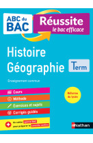 Histoire geographie tle nouveaux programmes