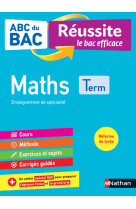 Specialite maths tle nouveaux programmes