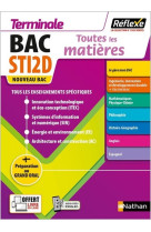 Toutes les matieres tle sti2d 2021