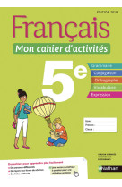 Francais mon cahier d'activites 5e 2018