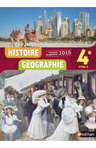 Histoire geographie 4e 2016 - manuel eleve