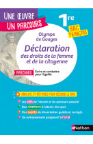 Declaration des droits de la femme et de la la citoyenne bac 2022