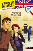 L'enigme des vacances de la 4eme a la 3eme - murder in west park