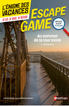 Enigme des vacances escape game 6e-5e au sommet de la tour eiffel - vol53