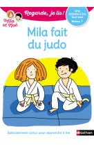 Mila fait du judo cp niveau 1