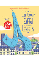 La tour eiffel se balade a paris pop up