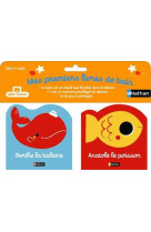 Berthe la baleine + anatole le poisson - me s premiers livres de bain