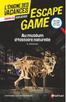 Escape game ce2-cm1: au museum d'histoire naturelle