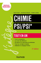 Chimie tout-en-un psi/psi* - 4e ed.