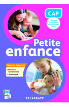 Cap petite enfance, savoirs associes s3, s4 (2015) - pochette eleve - nutrition-alimentation, techno