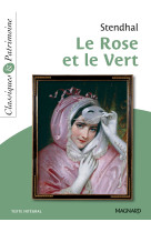 Le rose et le vert