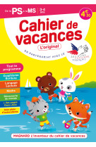 Cahier de vacances ps vers ms 2021