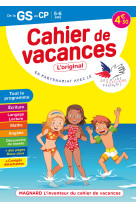 Cahier de vacances gs vers cp 2021