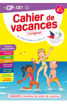 Cahier de vacances cp vers ce1 2021