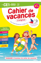 Cahier de vacances ce1 vers ce2 2021