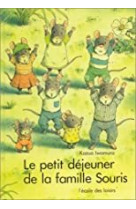 Le petit dejeuner de la famille souris