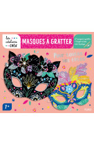 Mes masques a gratter pour toutes les fetes