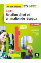 Relation client et animation de reseaux bloc 3 bts ndrc 1e et 2e années eleve 2018