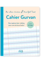 Mes cahiers d'ecriture cahier gurvan 3mm a la francaise