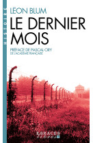 Le dernier mois (espaces libres - idees)