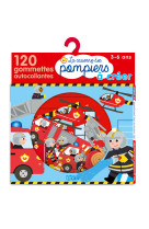 La caserne des pompiers a creer 120 gommett 3-6 ans