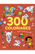 300 coloriages pour toute l'annee