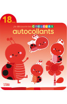 Je decouvre les couleurs autocollants 18 mois