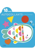 Autocollants les formes 18 mois - poisson