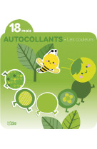 Autocollants 18 mois les couleurs - chenilles