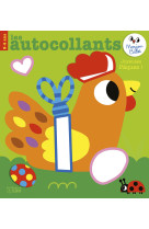 Les autocollants - joyeuses paques ! (2-4 ans)