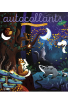 Autocollants nature animaux de la nuit