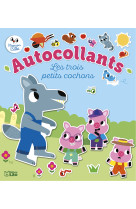 Autocollants - les trois petit cochons