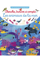 Cherche, trouve et compte les animaux de la mer