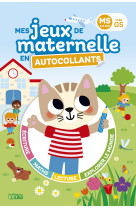 Jeux de maternelle  en autocollants moyenne section