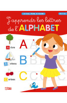 J'apprends les lettres de l'alphabet rouge