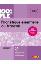 Phonetique essentielle du francais niv. b1/ b2 - livre + cd case 1