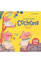 Les trois petits cochons, livre musical