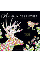 Black coloriage - animaux de la foret