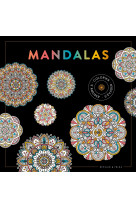 Black coloriage mandalas np