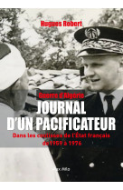 Guerre d'algerie - journal d'un pacificateur