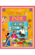 Inde balades gourmandes, recettes et art de vivre