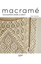 Macrame, accessoires mode et deco