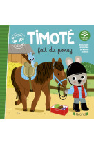 Timote fait du poney