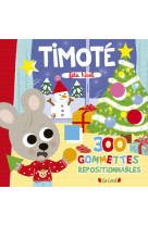 Timote fete noel 300 gommettes repositionnables