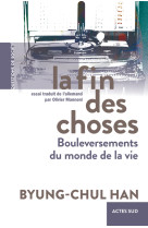 La fin des choses