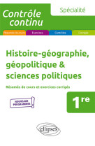 Specialite histoire geo, geopolitique et sciences po 1re